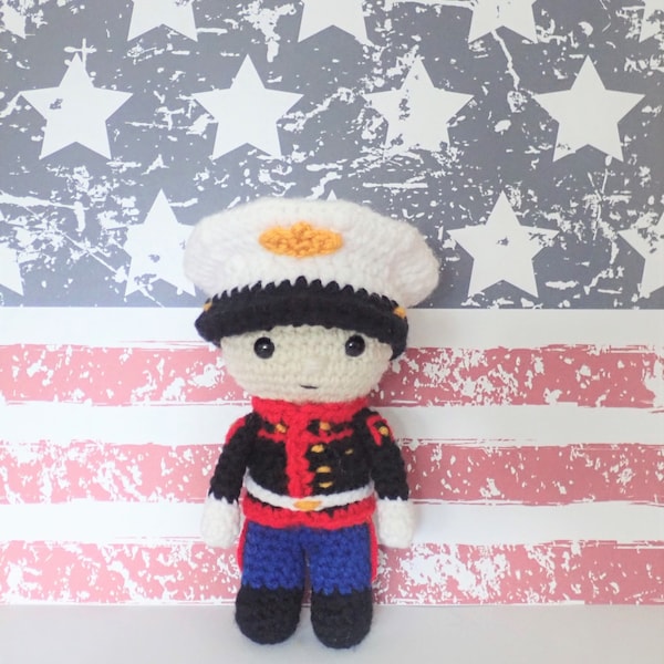 Marine Felton- Crochet Amigurumi Doll Pattern PDF