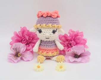 August Pixie- Crochet Amigurumi Doll Pattern PDF