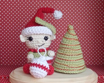 December Pixie- Crochet Amigurumi Pattern PDF