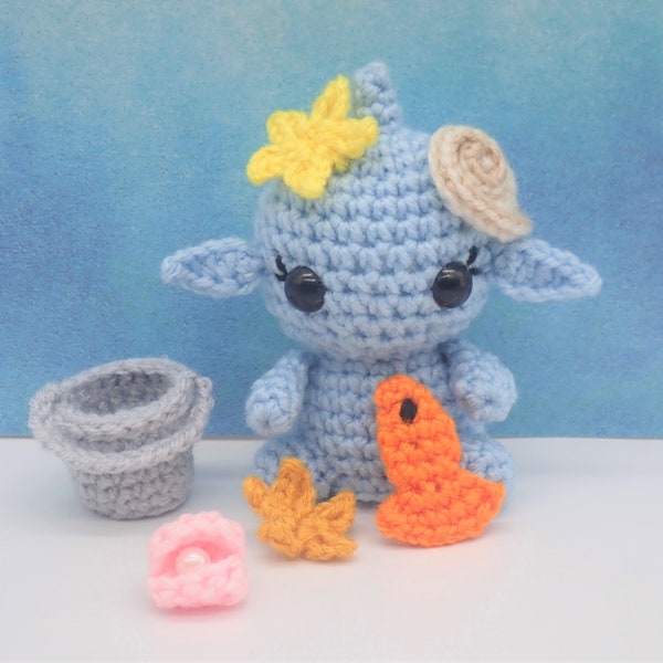 Oceana the Sprite- Crochet Pattern PDF