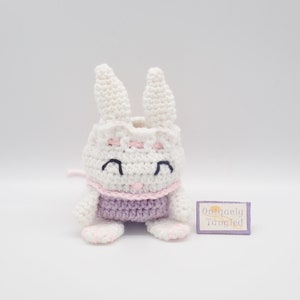 Bunny Pouch/Drawstring Bag- Crochet Pattern