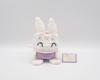 Bunny Pouch/Drawstring Bag- Crochet Pattern