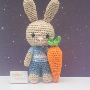 Bradley Bunny- Crochet Amigurumi Pattern PDF