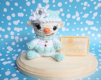 January Pixie- Crochet Amigurumi Doll Pattern PDF