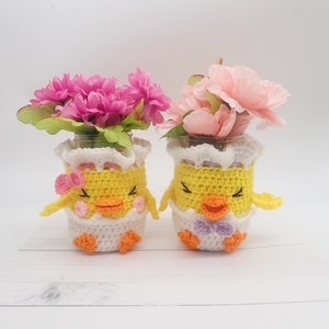 Chick Pouch & Cozy PDF Amigurumi Crochet Pattern