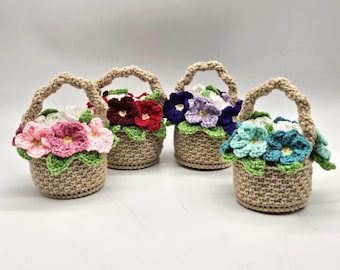Everlasting Petunias- Crochet Flower Pattern PDF