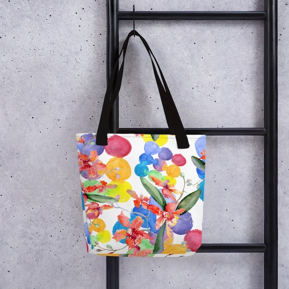 spring tote bag