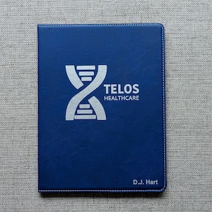 Blue Portfolio Business Logo Personalized Partfolio, Customized Logo Portfolio