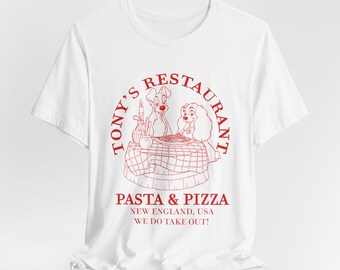Lady and the Tramp Shirt, Tony's Restaurant, S-4X