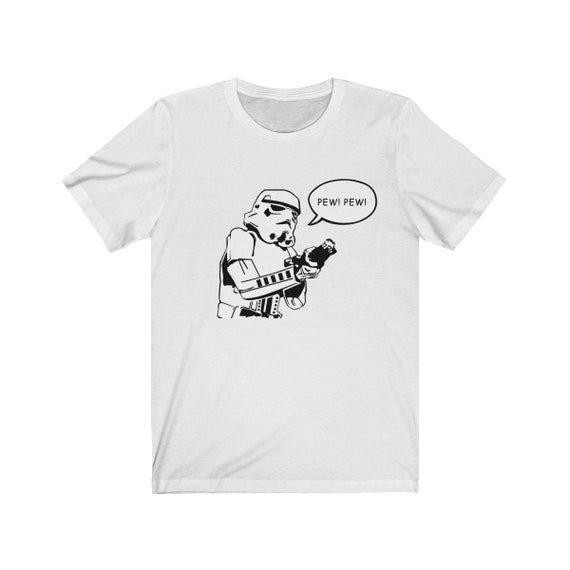 Oficial de Star Wars Stormtrooper Dibujo Camiseta Blanca nuevo