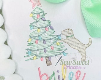Kids Christmas Personalized Shirt, Boys Christmas Shirt, Girls Christmas Shirt, Baby Holiday Outfit, Puppy, First Christmas, Dog, Monogram