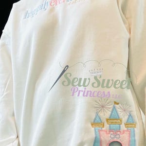 PRINCESS WEDDING Sweatshirt, Anniversary, Magical, Castle, Cinderella, Bride, Happily Ever After, Fairytale, Engagement, Bachelorette Shirt