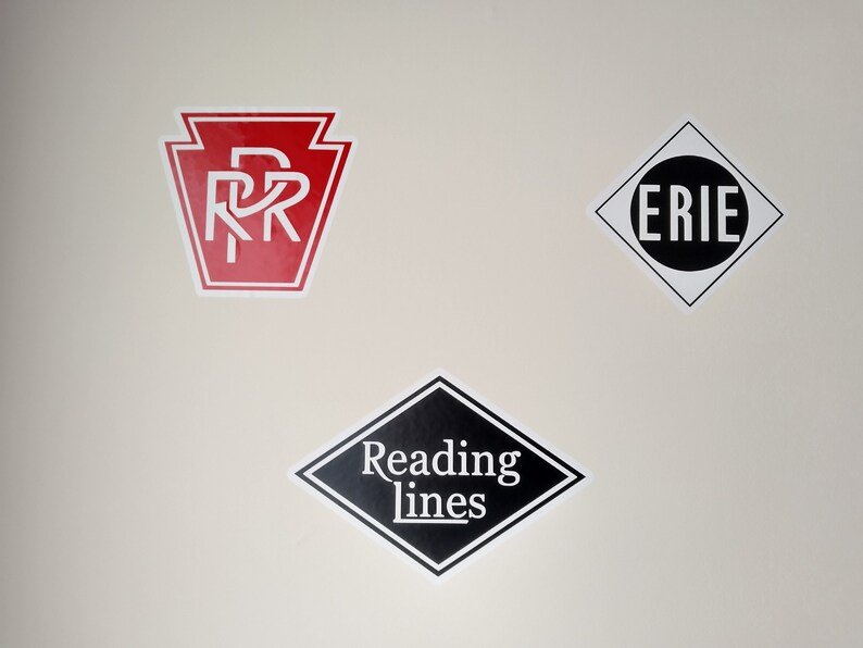 Railroad Wall Decals and Stickers Model Trains Removable Etsy