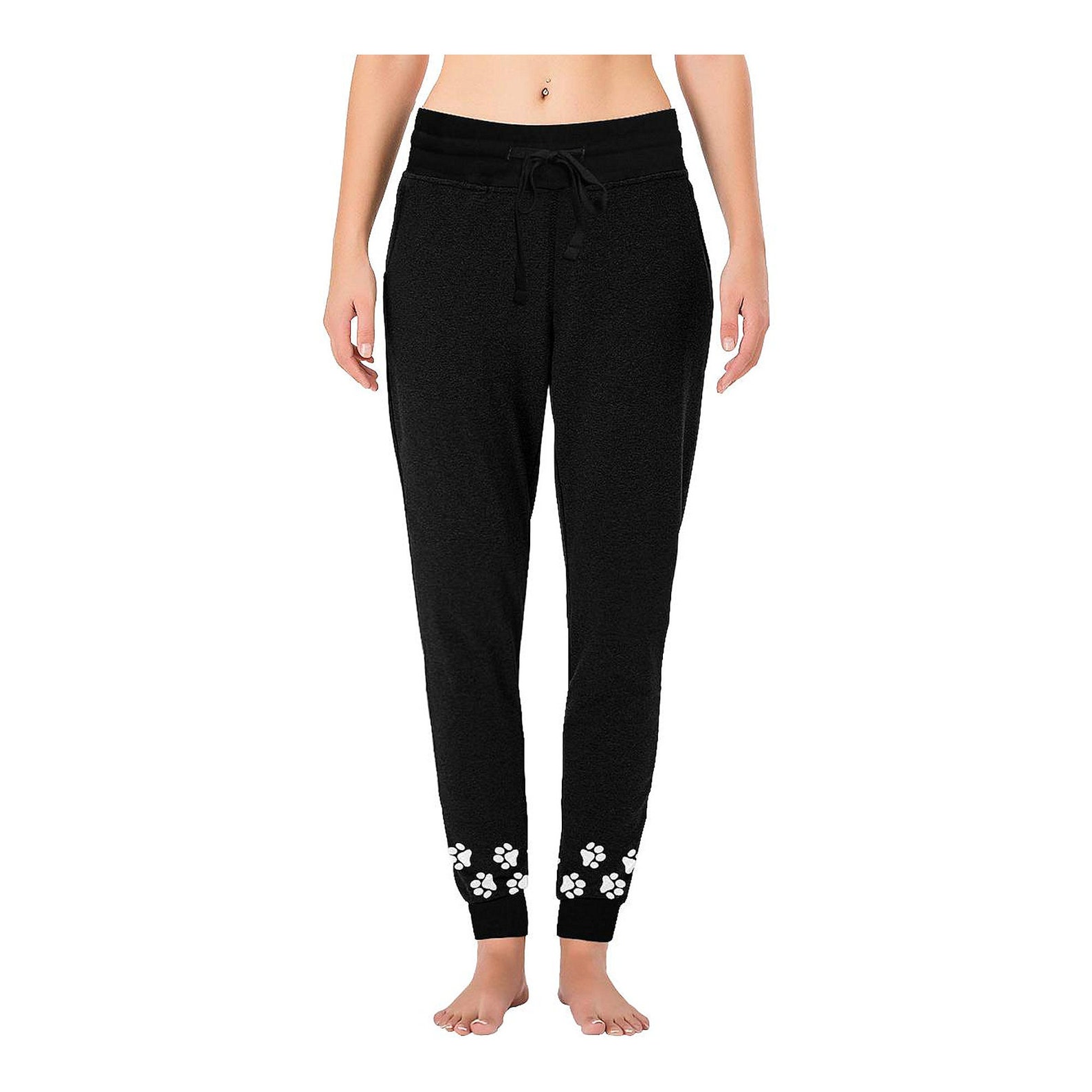 paw print sweatpants