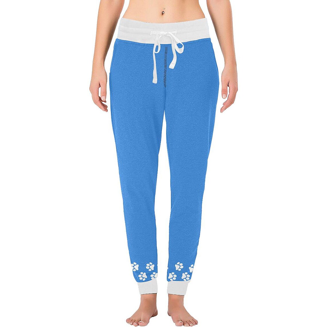paw print sweatpants
