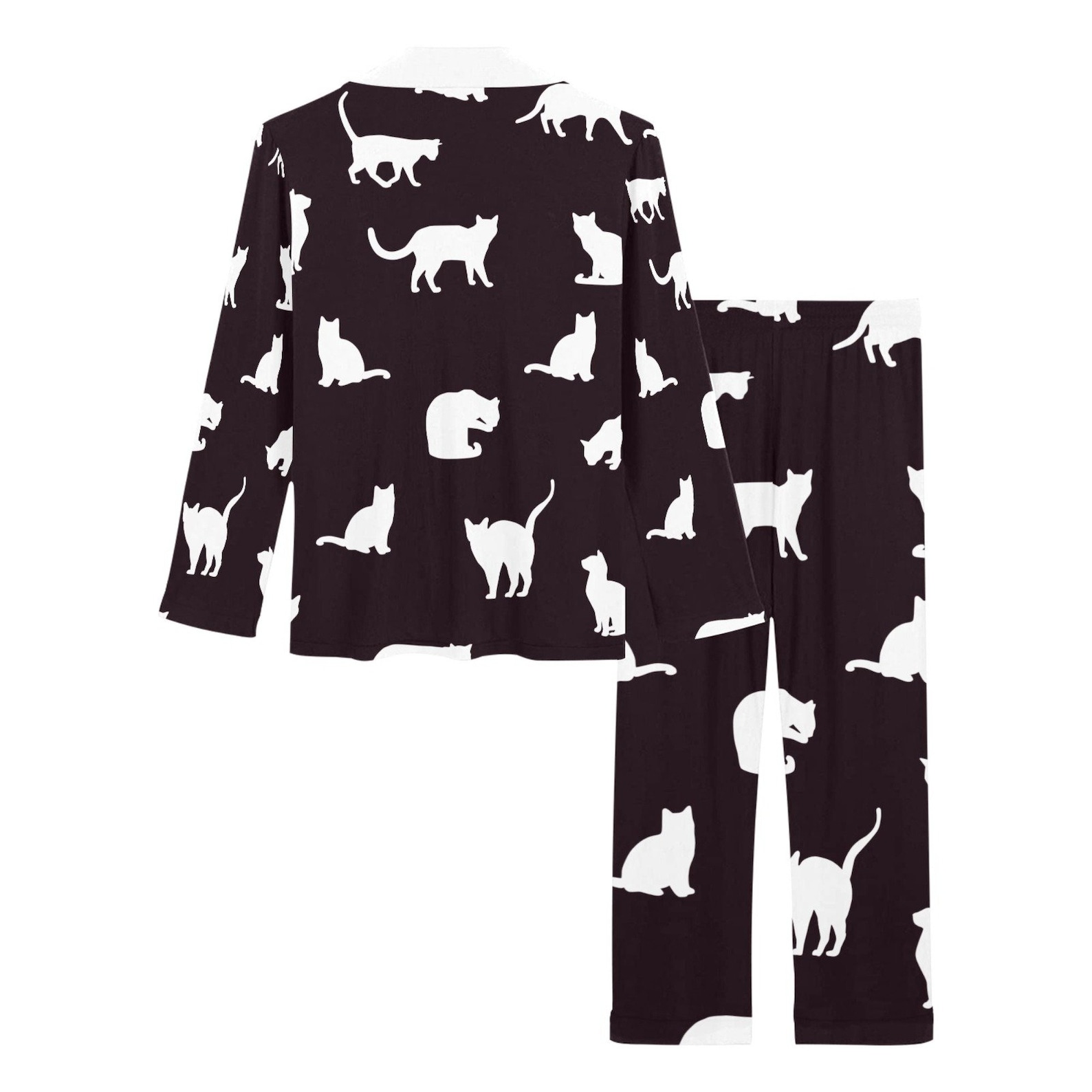 Cat Pajamas Womens Cat Pajamas Cat Pyjamas Designer Etsy