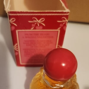 AVON Valentine&#39;s Day Hearts & Bows Serenade  Purse Cologne Perfume Splash NOS