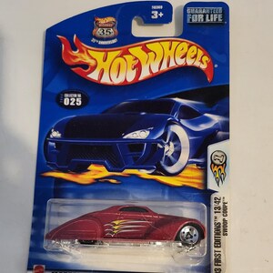 Hot Wheels Swoop Coupe Collectible Diecast Car Red Vintage 2003 Toy Vehicle New