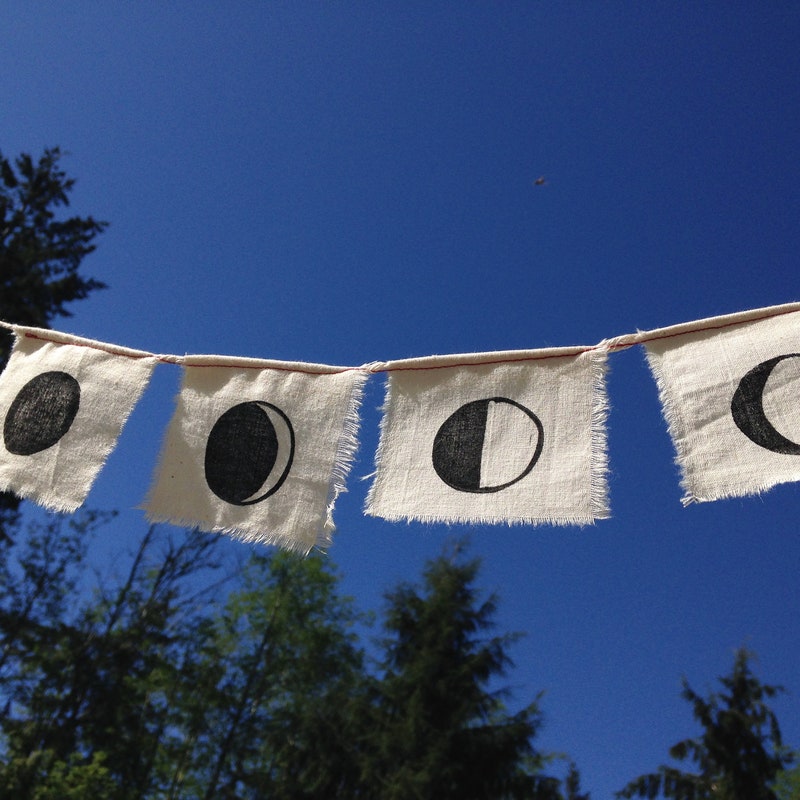 Moon Banner - Etsy