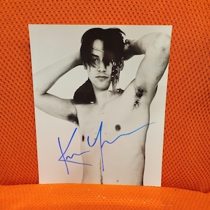 Keanu Reeves signed photo 1991, Original, Vintage, Great Gifts, 60s 80s 90s