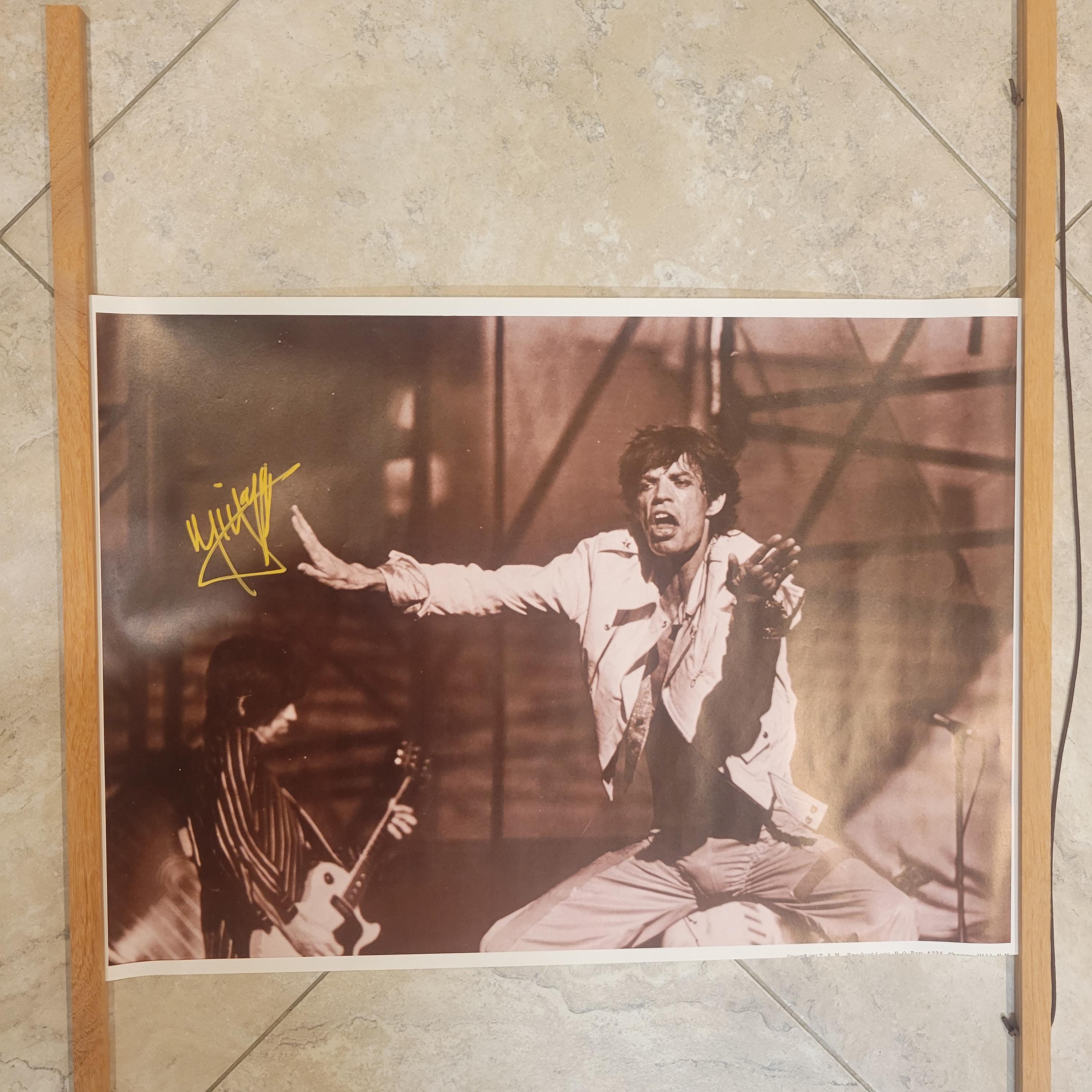 Mick jagger poster - Etsy 日本
