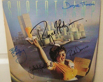SUPERTRAMP BAND SIGNED AUTOGRAPHED 8x10 RP PROMO PHOTO GREAT 70's CLASSIC ROCK 