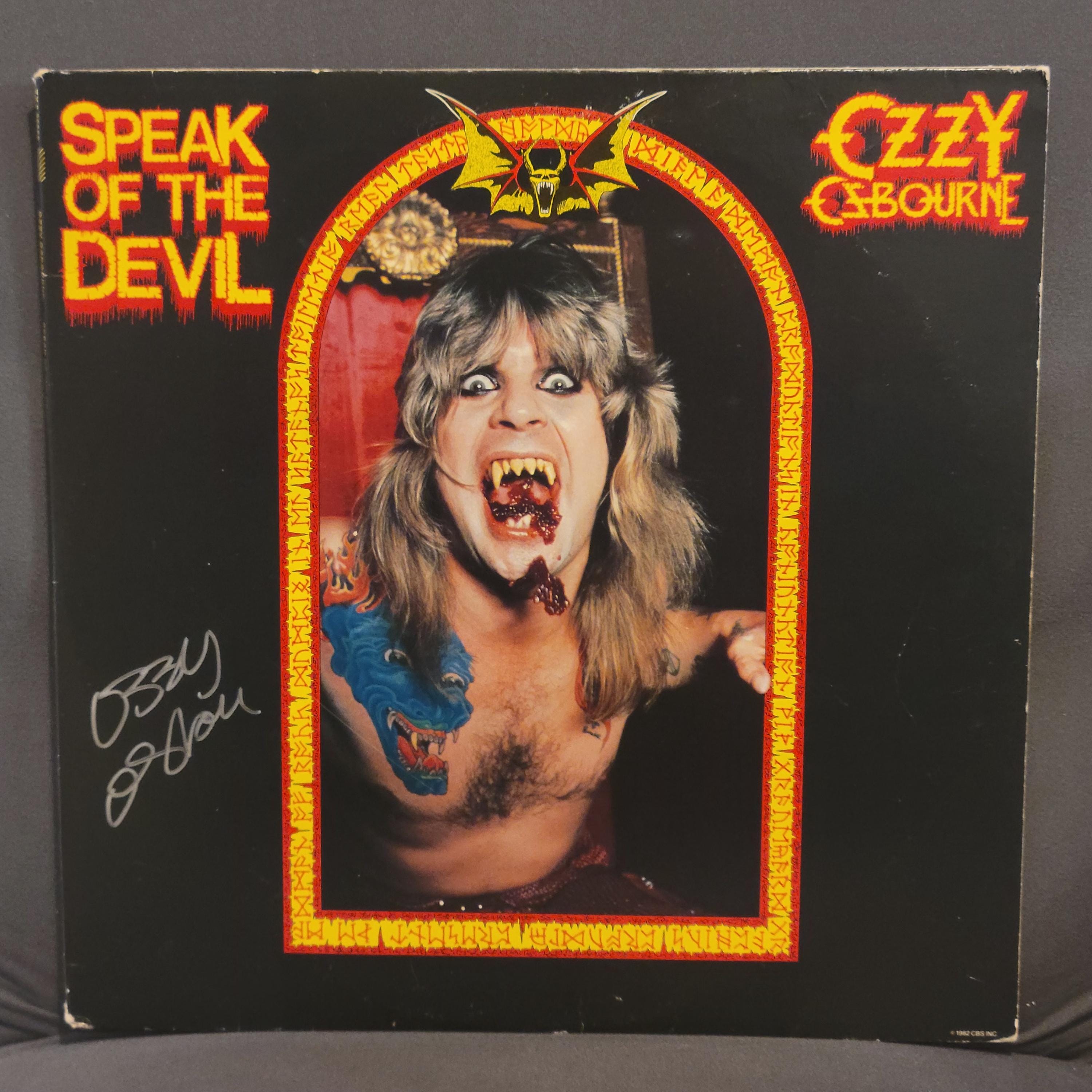 Signed ozzy osbourne memorabilia - Etsy 日本