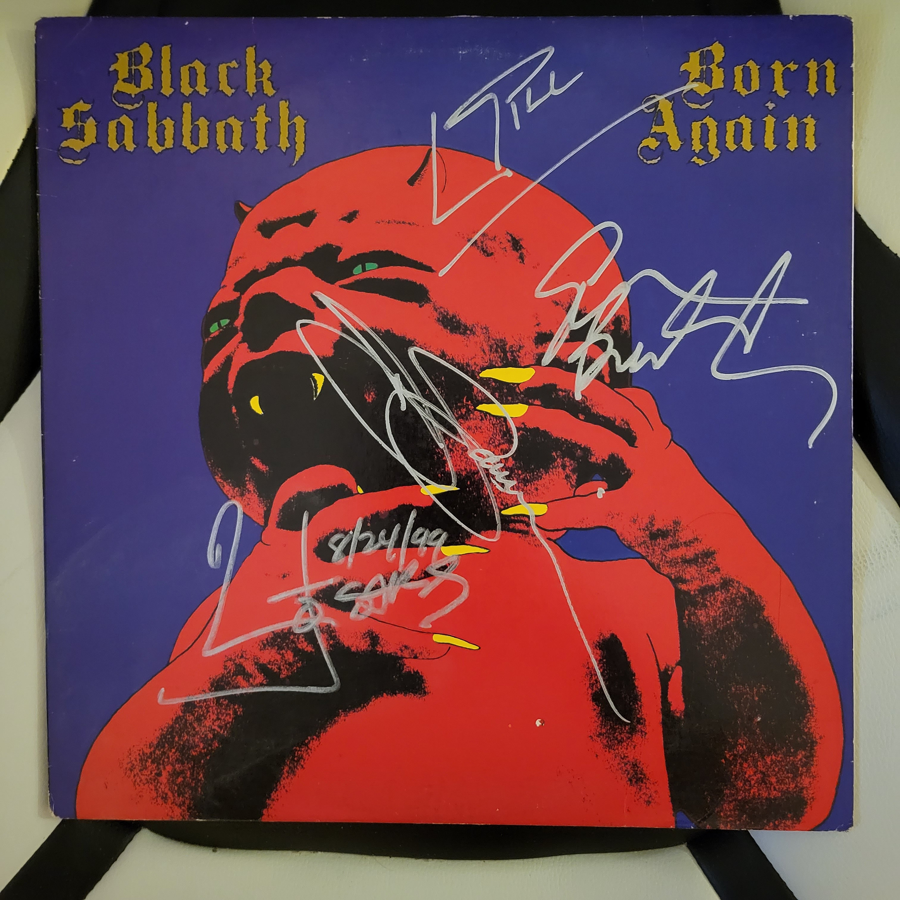 Black Sabbath Born Again Album Cover