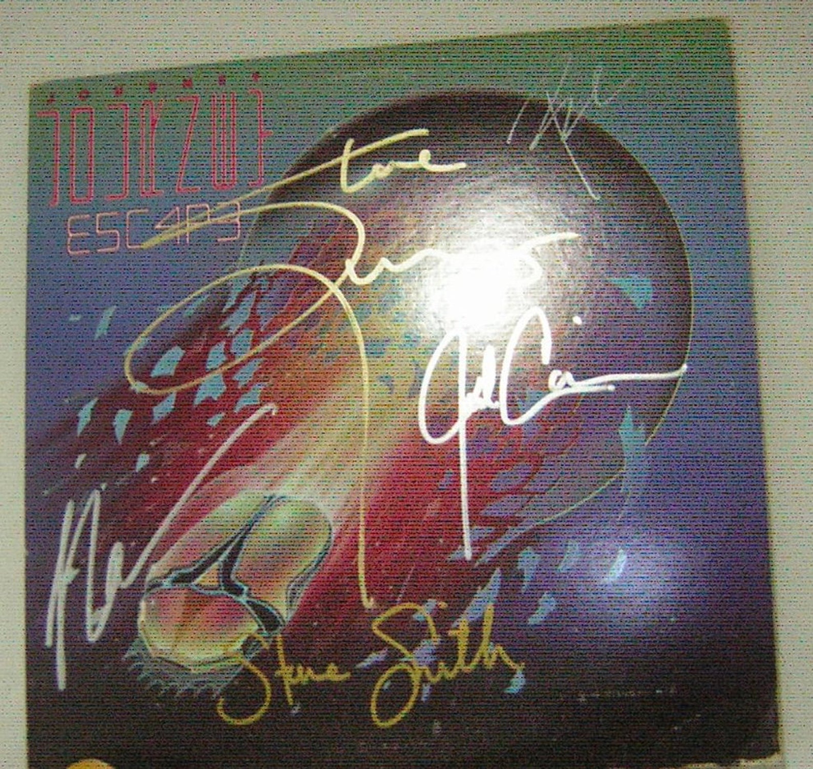 journey signed memorabilia