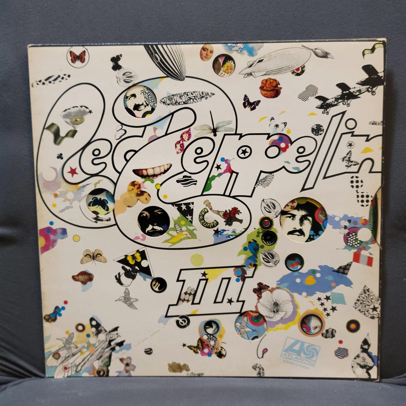 Led Zeppelin Signed Lp 3 UK Press, 2 Members, Original, Vintage, Great ...