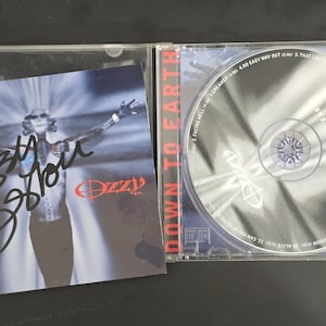 Signed ozzy osbourne memorabilia - Etsy 日本