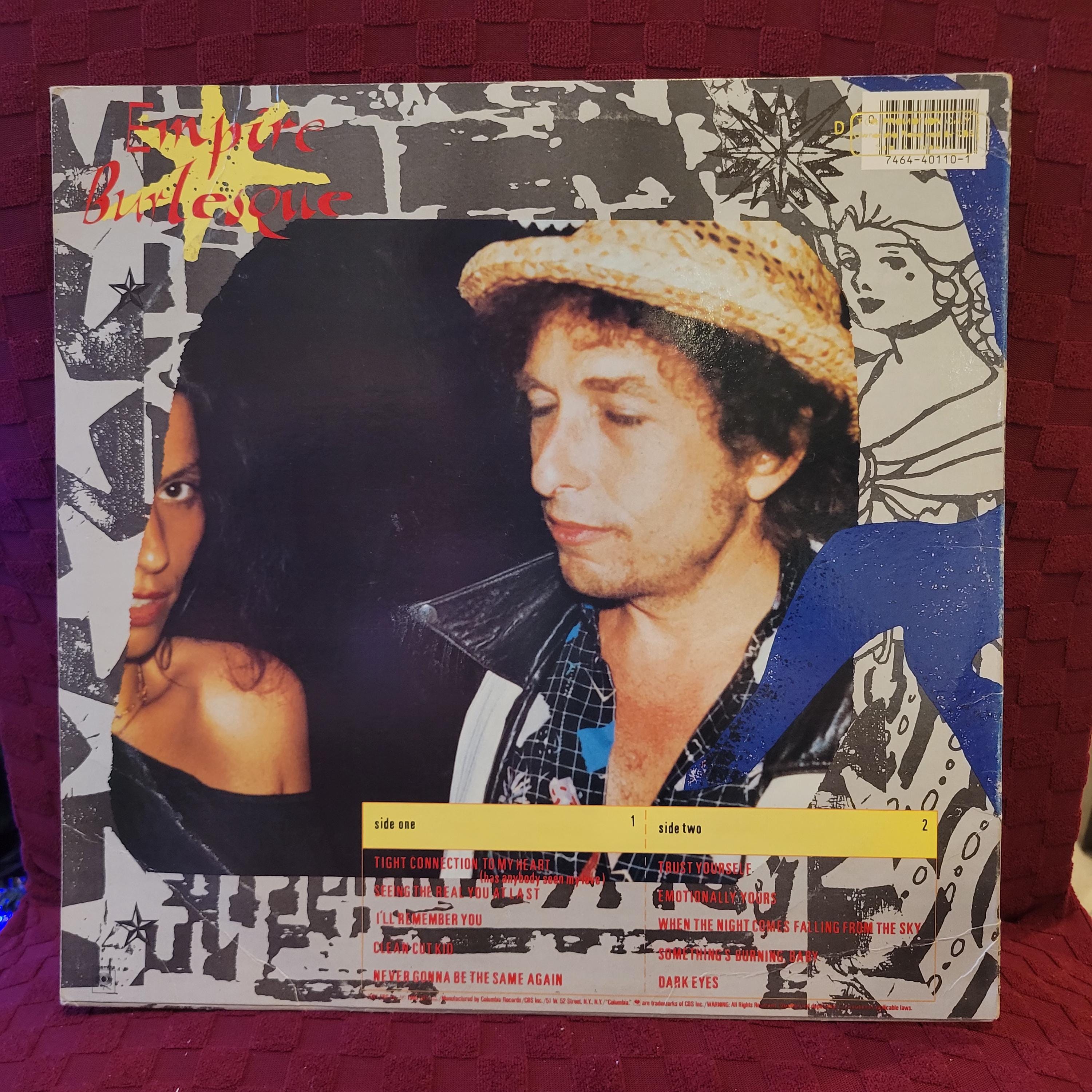 Bob Dylan Signed Lp Empire Burlesque, Original, Vintage, Great