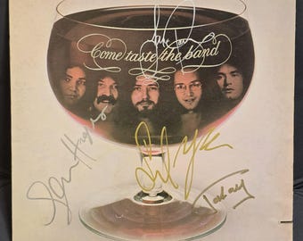 Deep Purple Signed 12