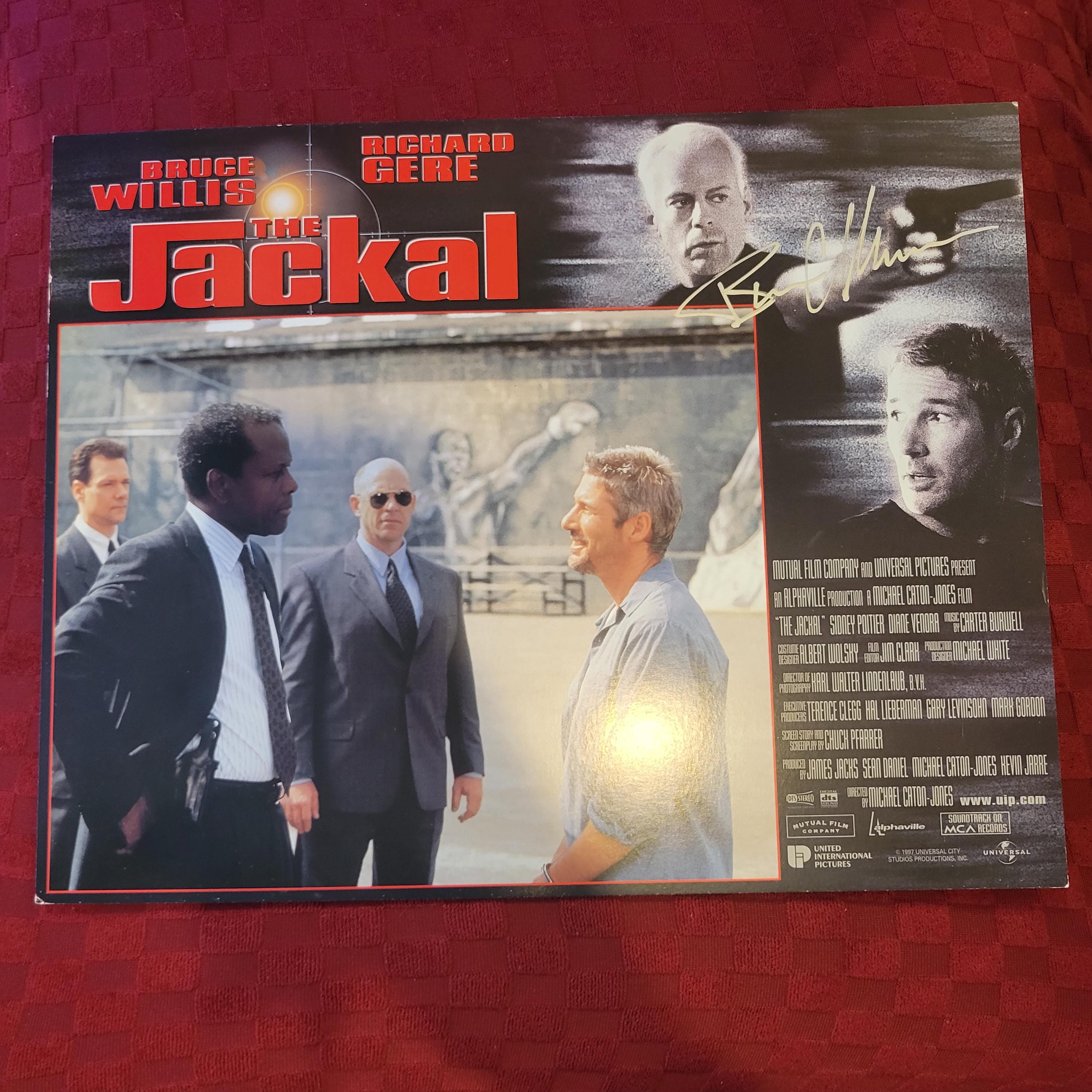 Bruce willis signed - Etsy 日本