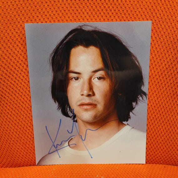Keanu Reeves Signed Original Photo, Original, Vintage, Great