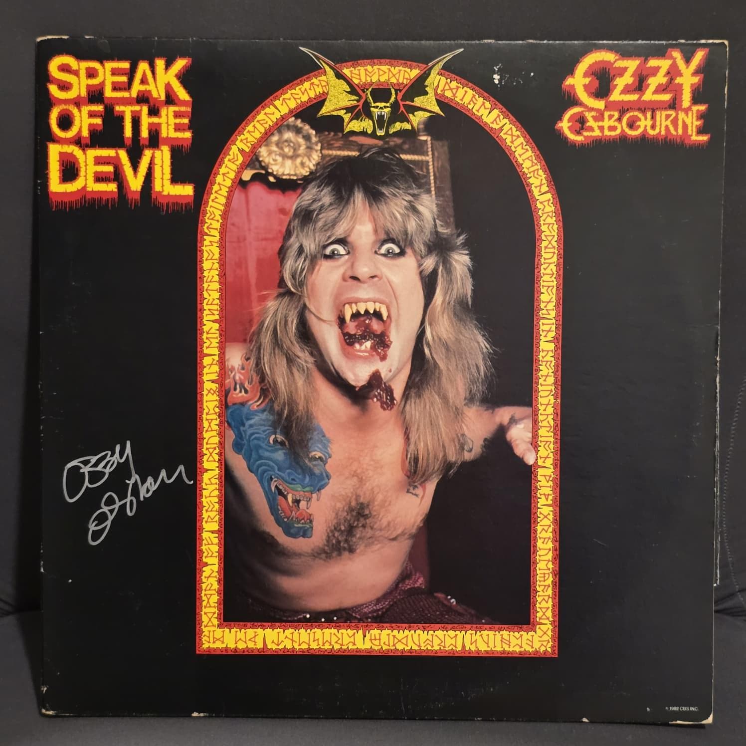 Signed ozzy osbourne memorabilia - Etsy 日本