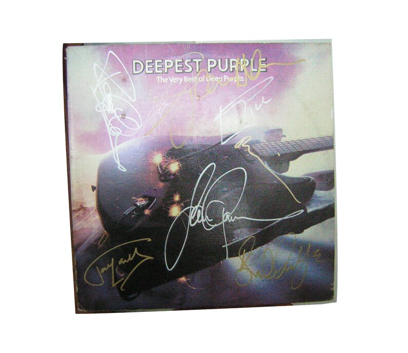Deep Purple Signed Lp Best Of Deep Purple X6 David Coverdale Etsy Deep Purple Signed Lp Best Of Deep Purple X6 David Coverdale Etsy