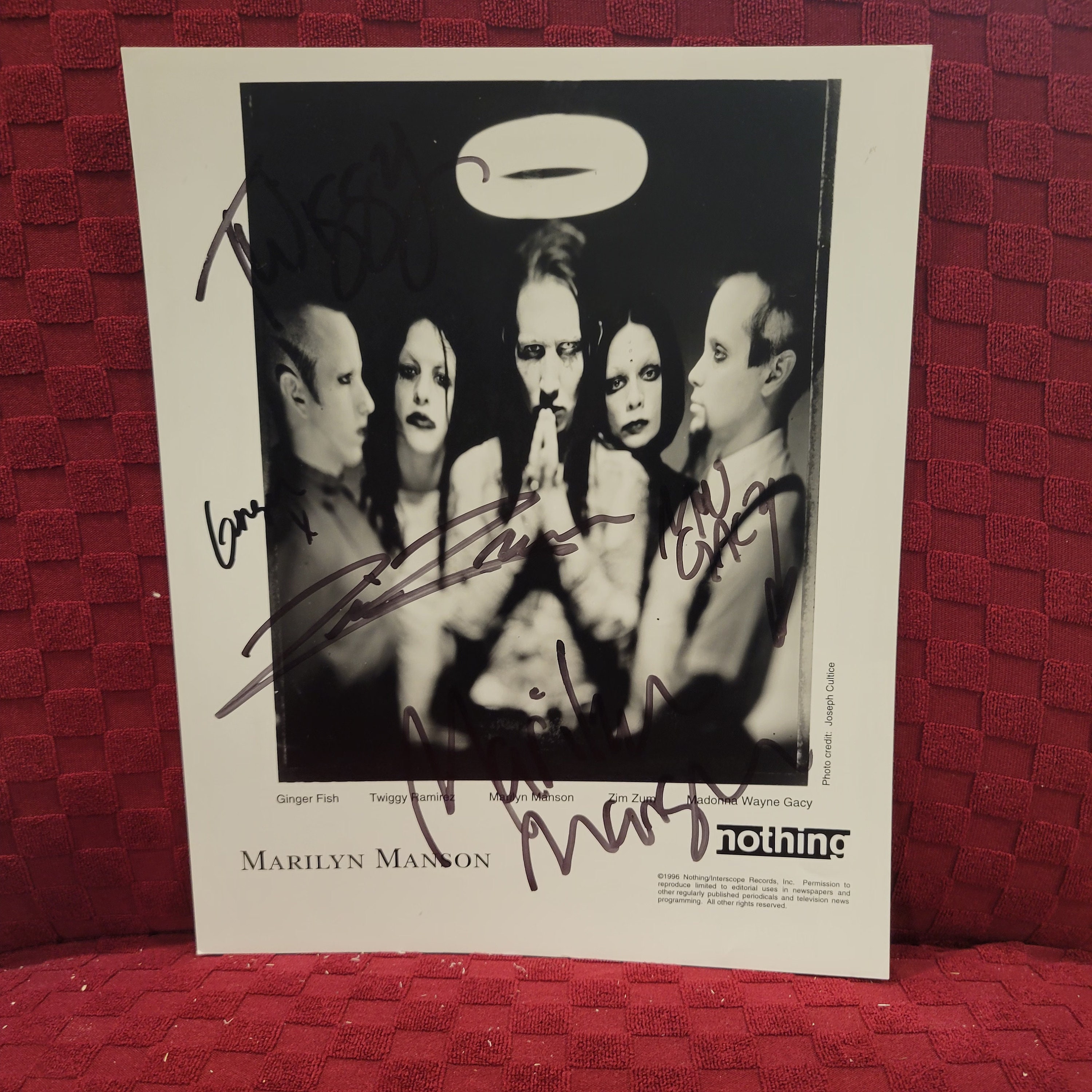 MARILYN MANSON☆非売品ポスター☆90s MARILYN MANSON☆非売品ポスター☆90s MARILYN MANSON☆非売品