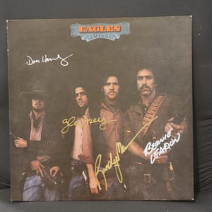 イーグルス EAGLES 「DESPERADO」 サイン入り レコード Eagles - Desperado
