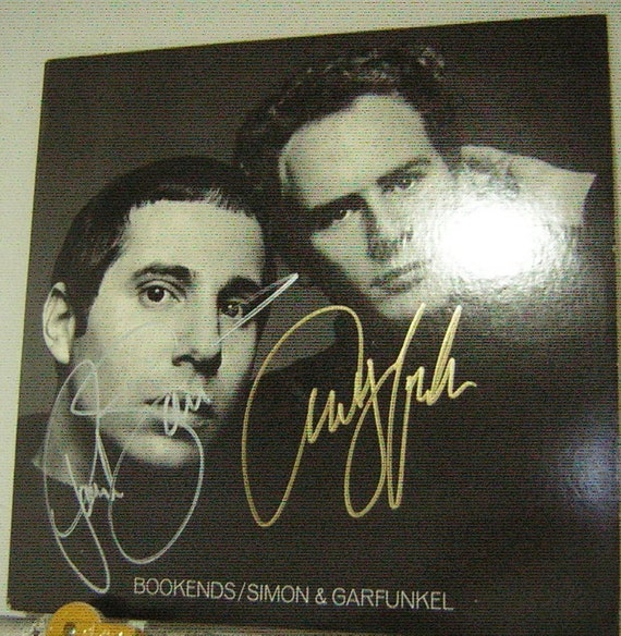 Simon and Garfunkel Signed Lp Bookends Original Album Etsy UK