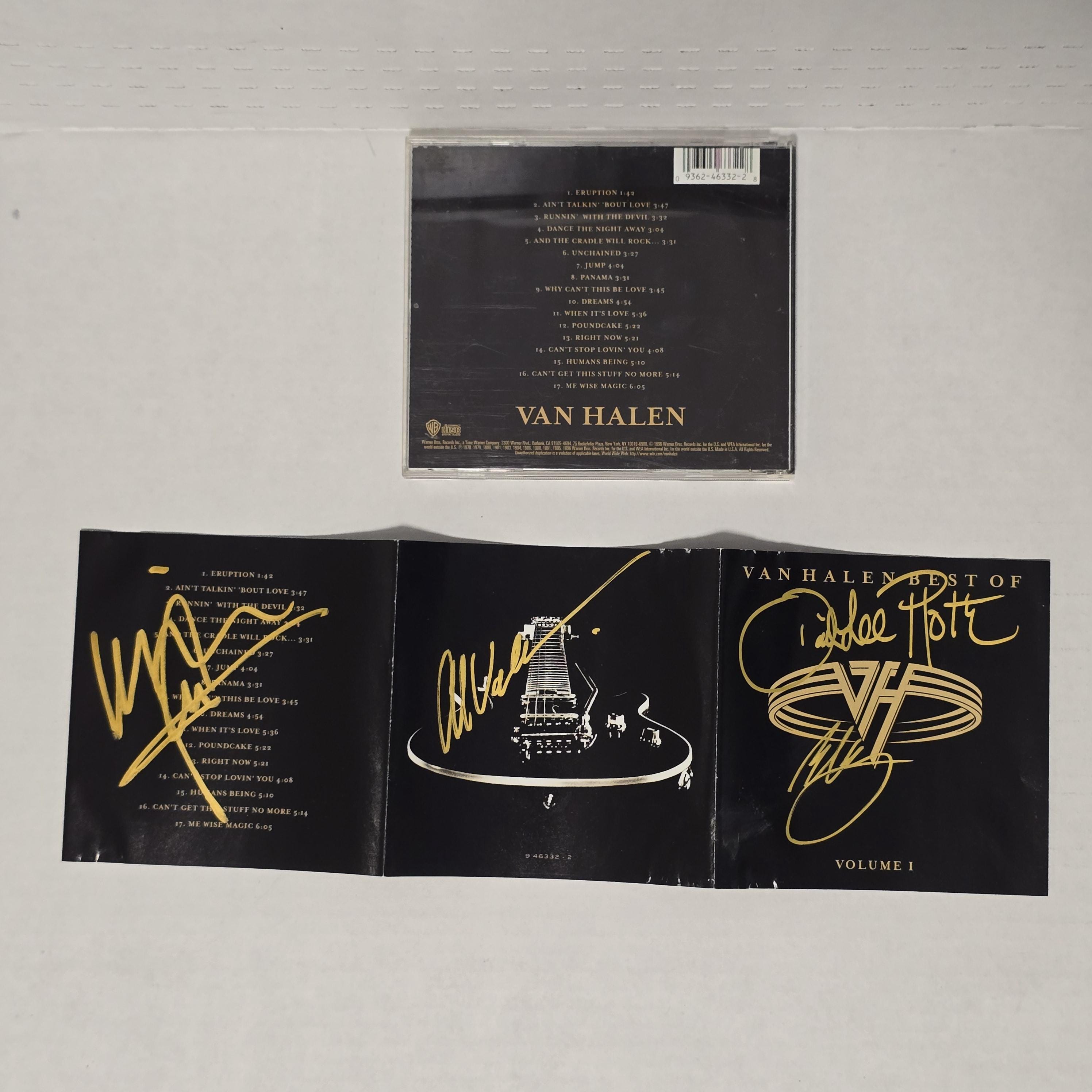 Van Halen Signed Memorabilia - Etsy