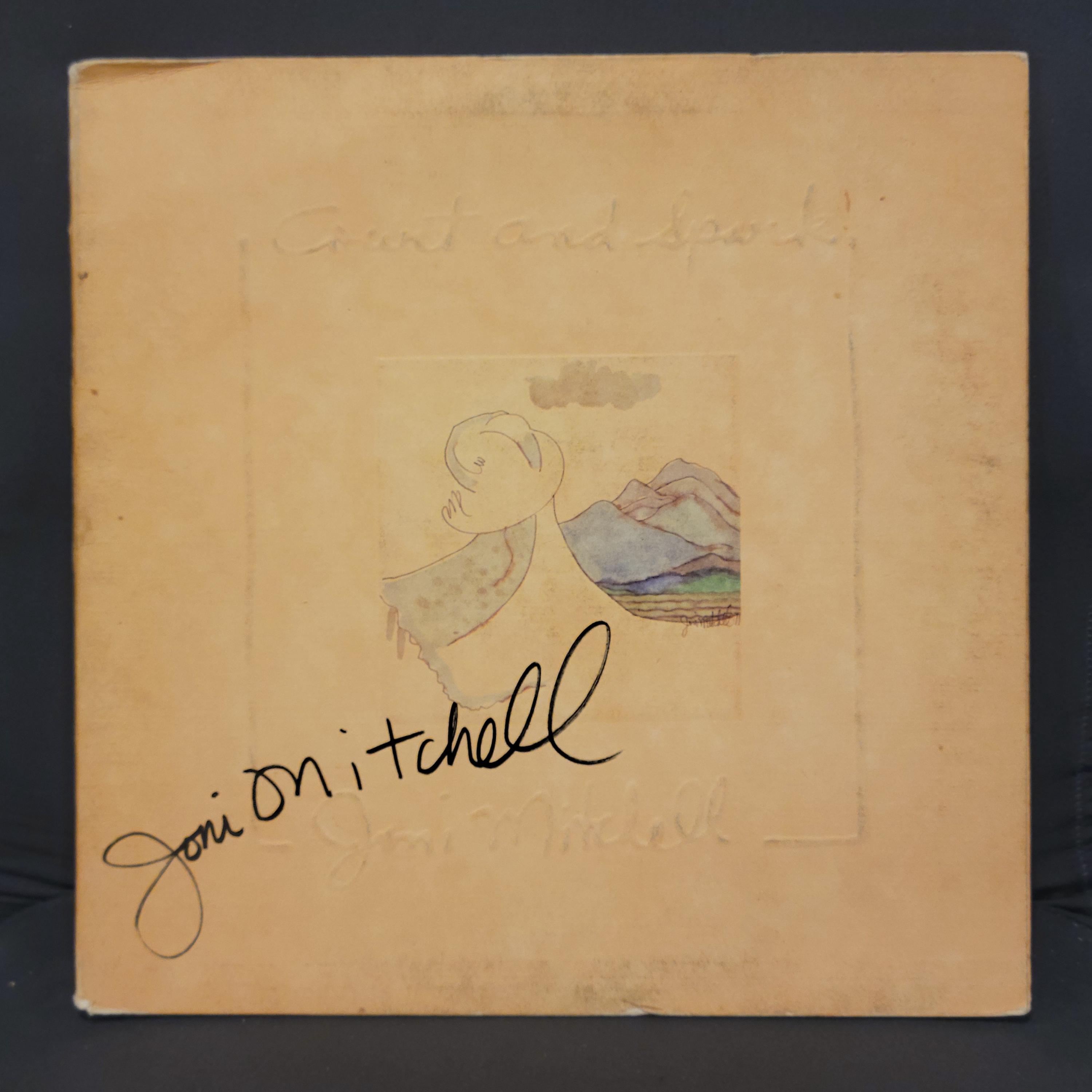 Joni Mitchell Signed Album - Etsy