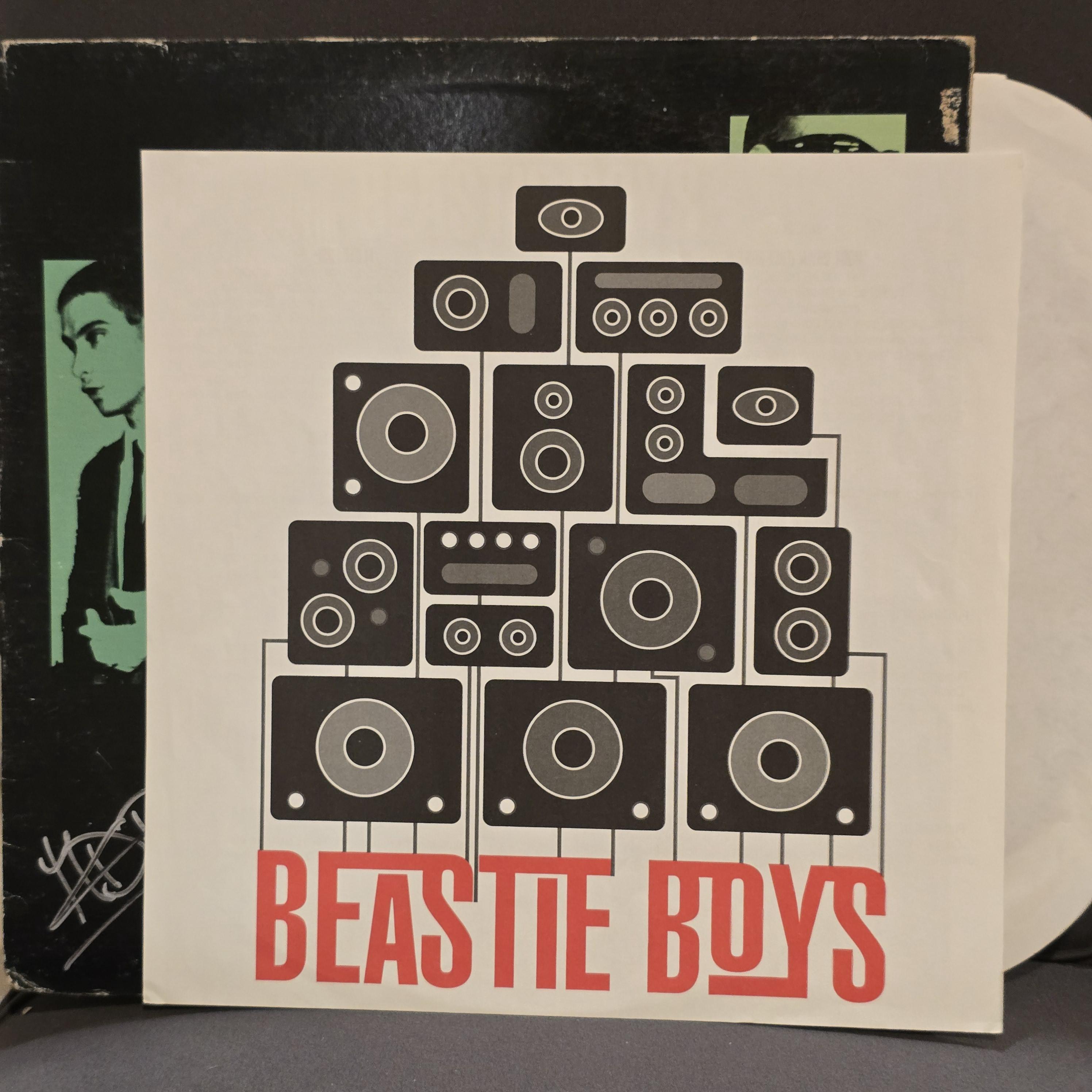 Beastie Boys Signed Lp Root Down Canada Press Blue Vinyl 1995, 3