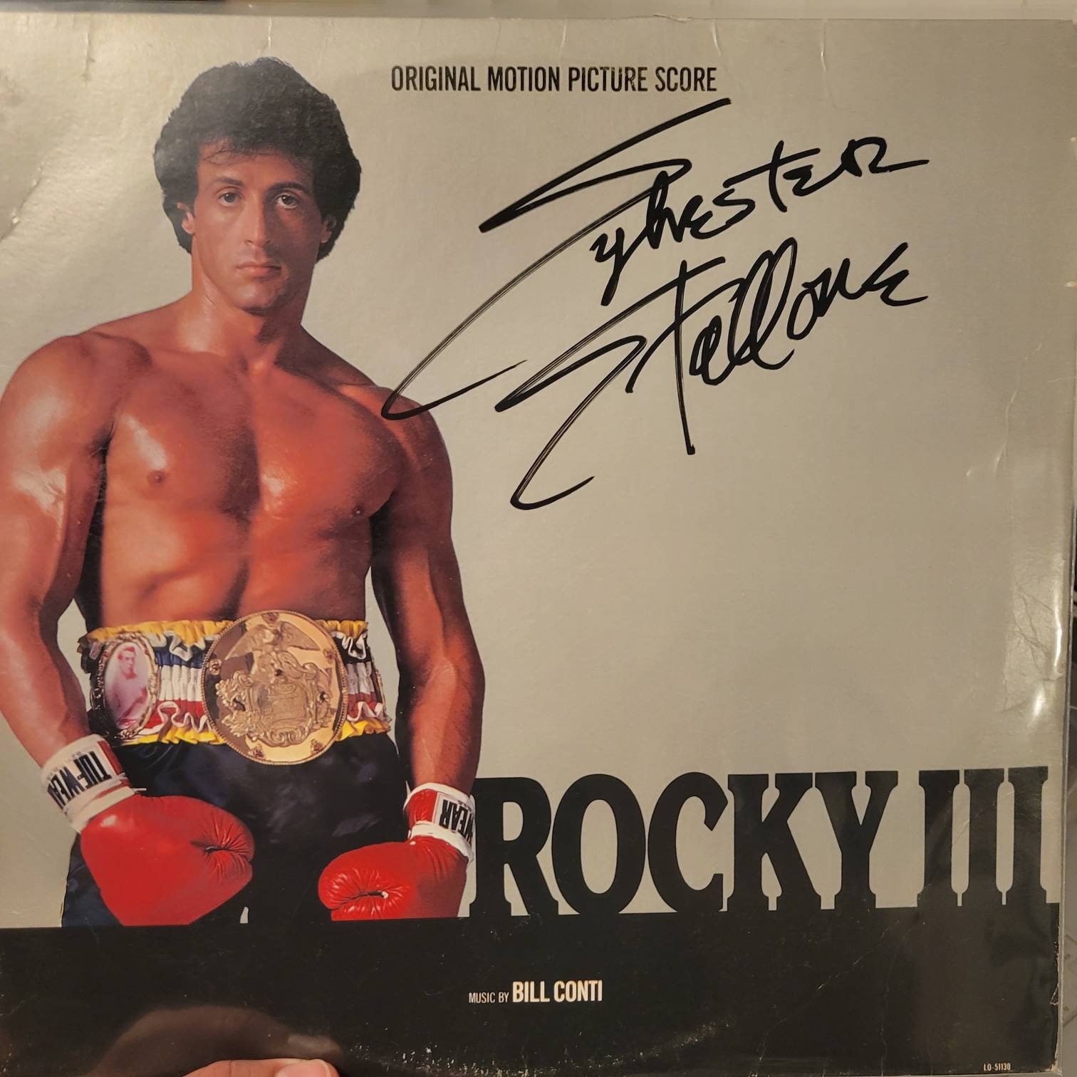 Survivor - The Eye of the Tiger LP Cover Limited Signature Edition Custom  Frame