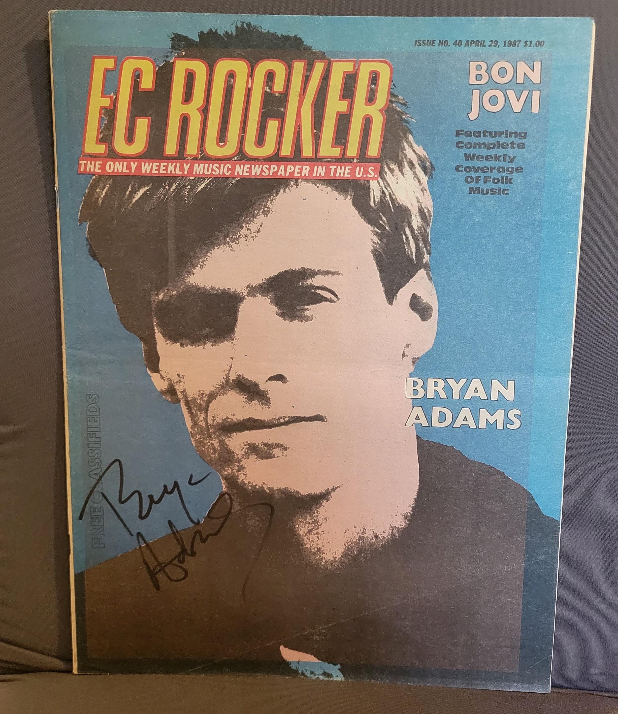 Bryan adams signed - Etsy 日本