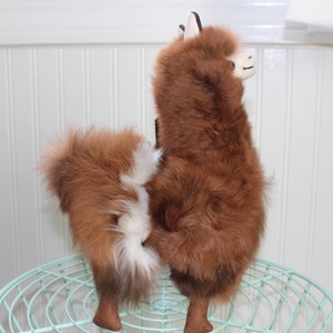 12 IN Handmade Alpaca Stuffed Plush | 100% Baby Alpaca Fiber | Aninal Plush Alpaca | Alpaca Fiber Stuffed Toy | Handmade in Peru