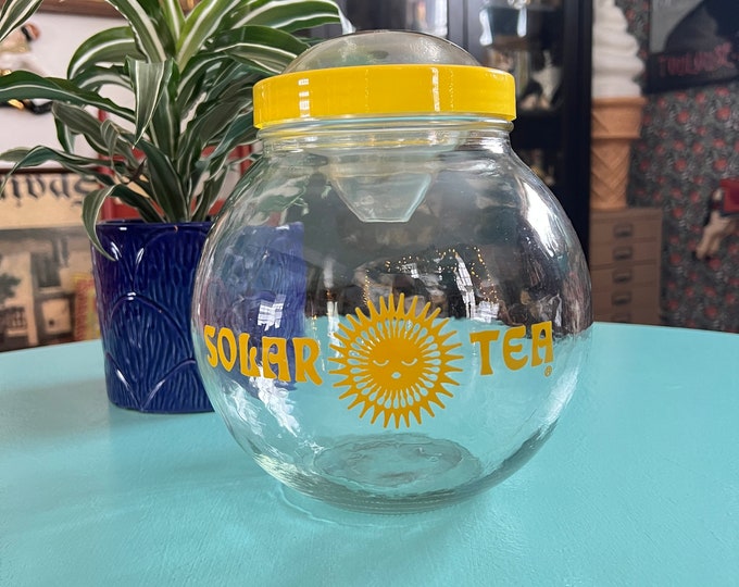 Sun Tea Jar Vintage Summer Solar Tea Making Jar Etsy