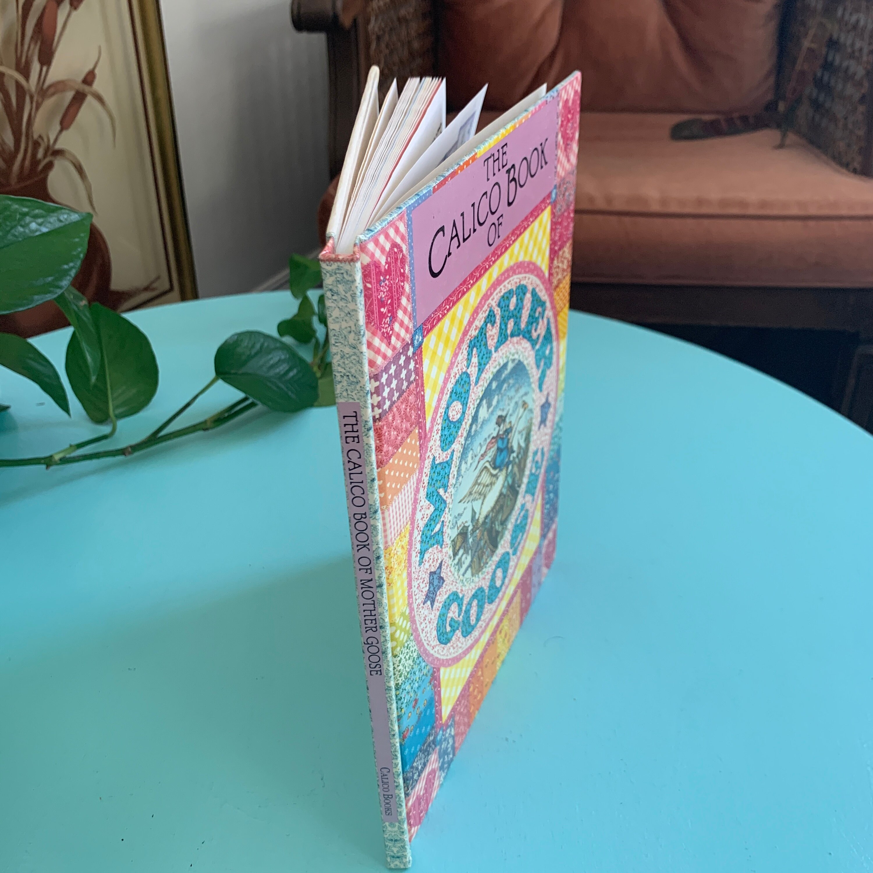 The Calico Book of Mother Goose 1988 Edition Etsy