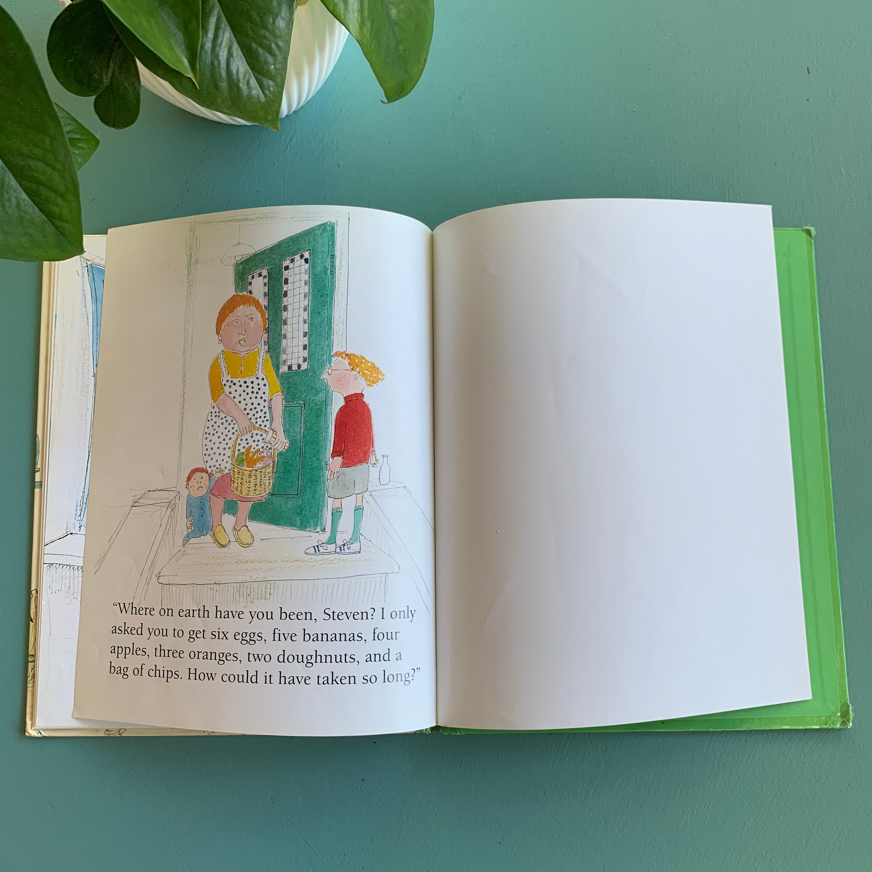 The Shopping Basket de John Burningham Vintage Children's Etsy
