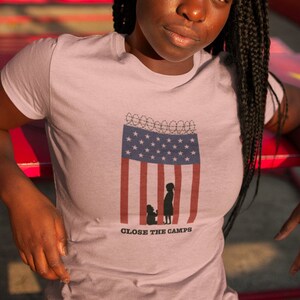 Abolish ICE Close The Camps Unisex Tee - Feminist Shirt - No One Is Illegal - No Children In Cages